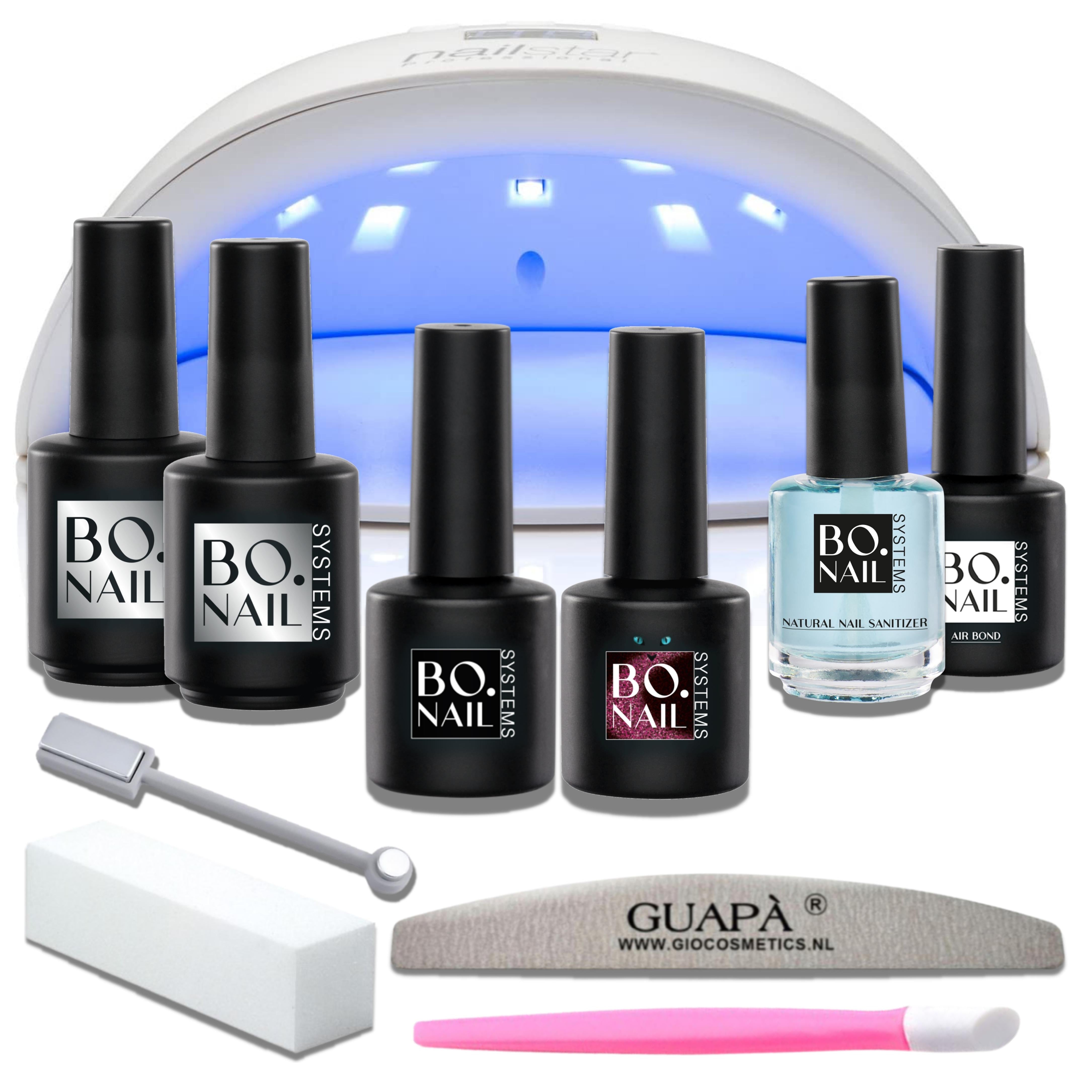 GUAPÀ® Gellak Starterspakket Cat Eye Purrfectly Pink