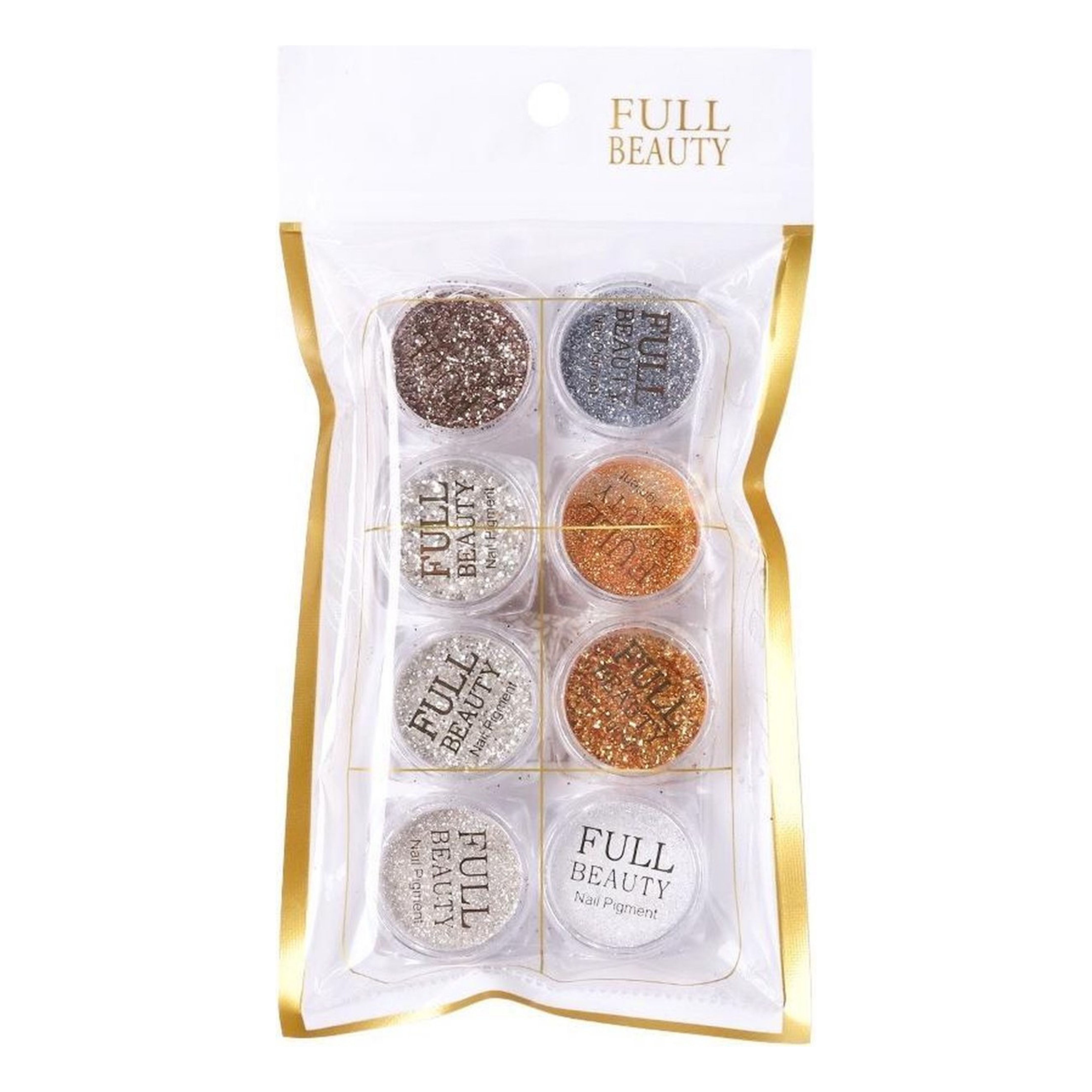 GUAPÀ® Nagel Glitter Poeder Luxury | Goud Zilver