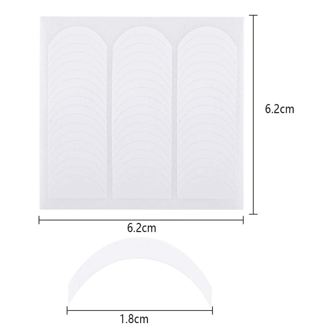 GUAPÀ - French Manicure Nagel Stickers - Nail Art - Kunstnagels - Acryl & Gel - 2 x 51 stuks - Gio Cosmetics