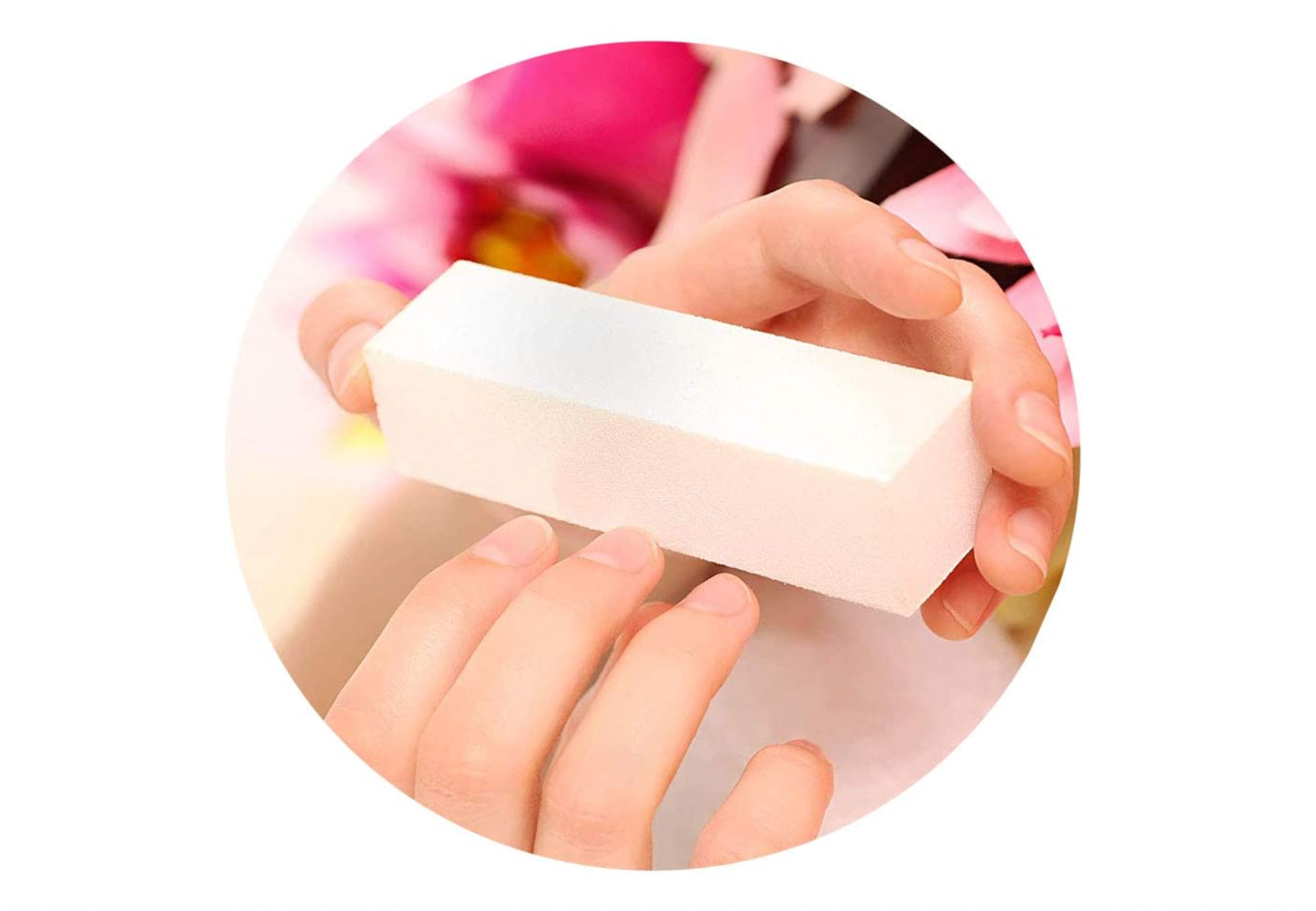 GUAPÀ - Nagelvijl / Blokvijl Wit - Nagel Voorbereiding & Polijsten - High Quality - 2 stuks - Gio Cosmetics