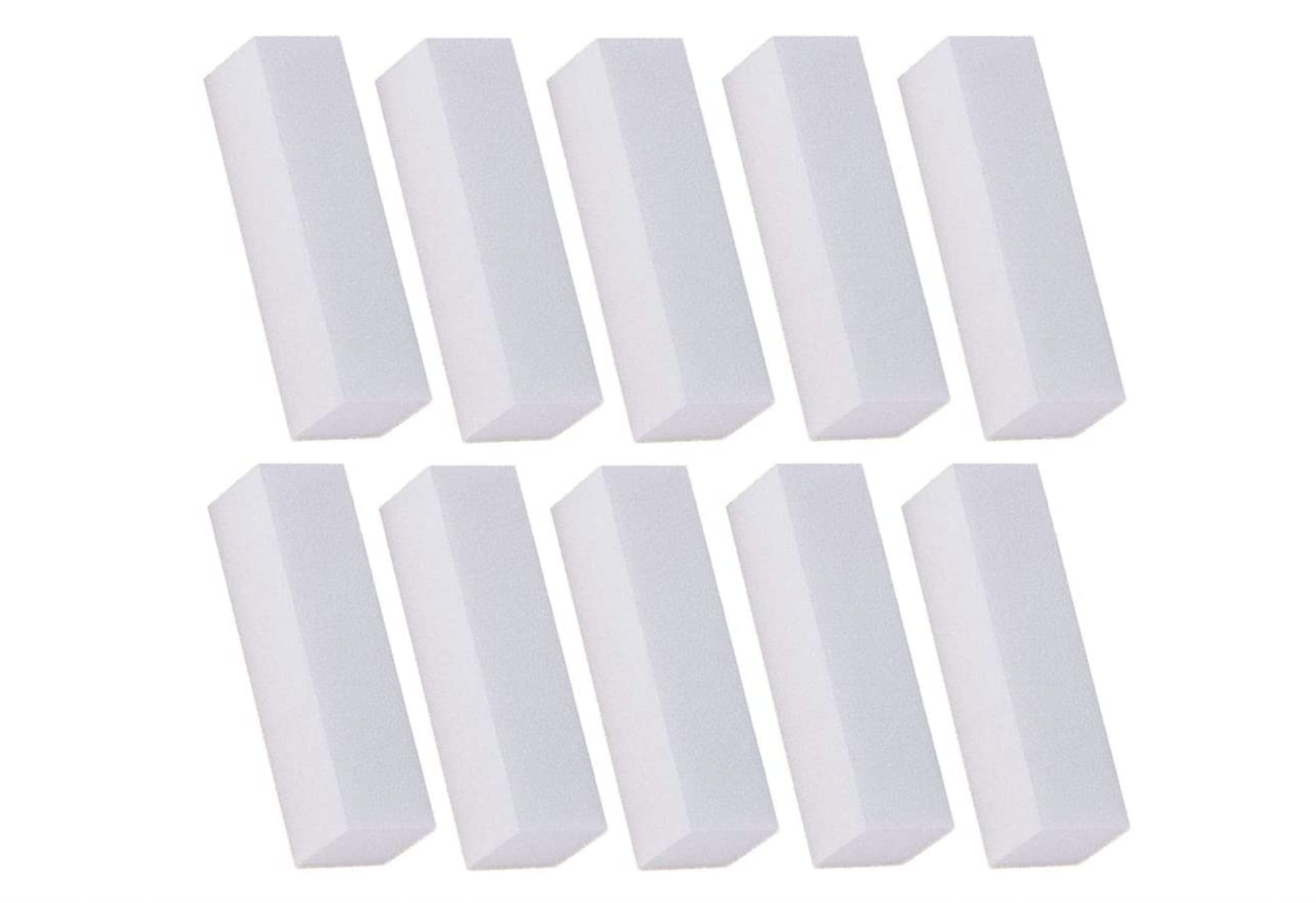 GUAPÀ - Nagelvijl / Blokvijl Wit - Nagel Voorbereiding & Polijsten - High Quality - 10 stuks - Gio Cosmetics