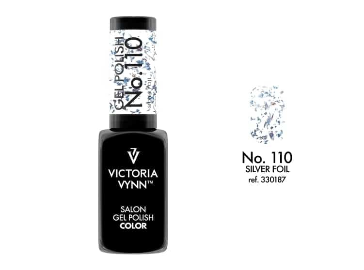 Victoria Vynn™ Salon Gel Polish | Gellak Silver Foil 110