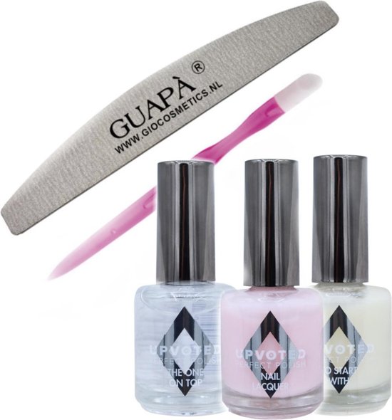GUAPÀ® French Manicure Nagellak Set | 5 delig