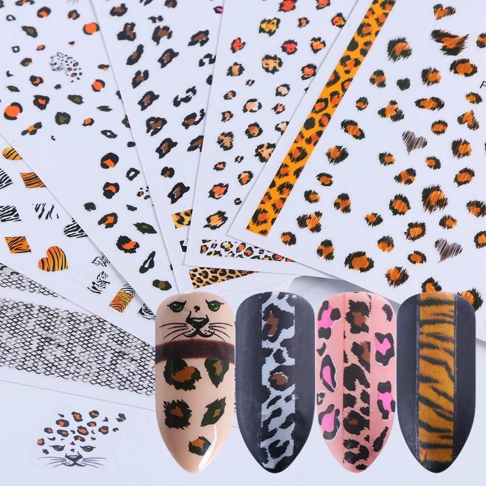Nail Art Luipaard Nagel Stickers - Gio Cosmetics