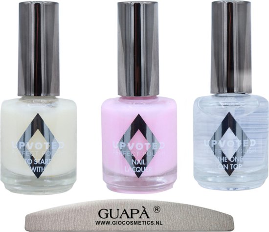 UPVOTED Nagellak set | Roze