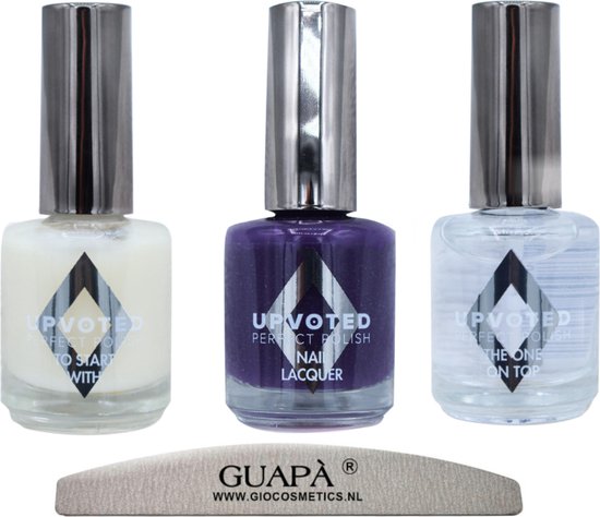 UPVOTED Nagellak set | Paars