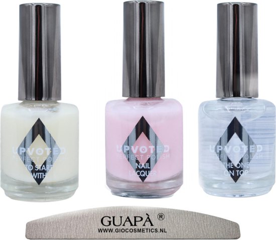 UPVOTED Nagellak set | Zacht Roze