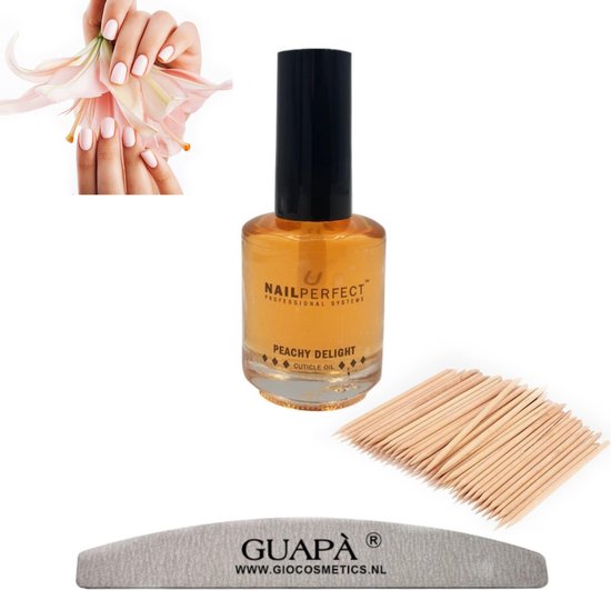 Nail Perfect Nagelriemolie Peach set | 5 ml