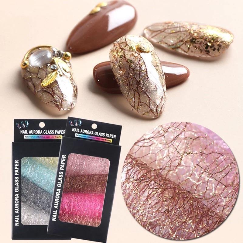 Nail Art Folie Pink/Taupe - Gio Cosmetics