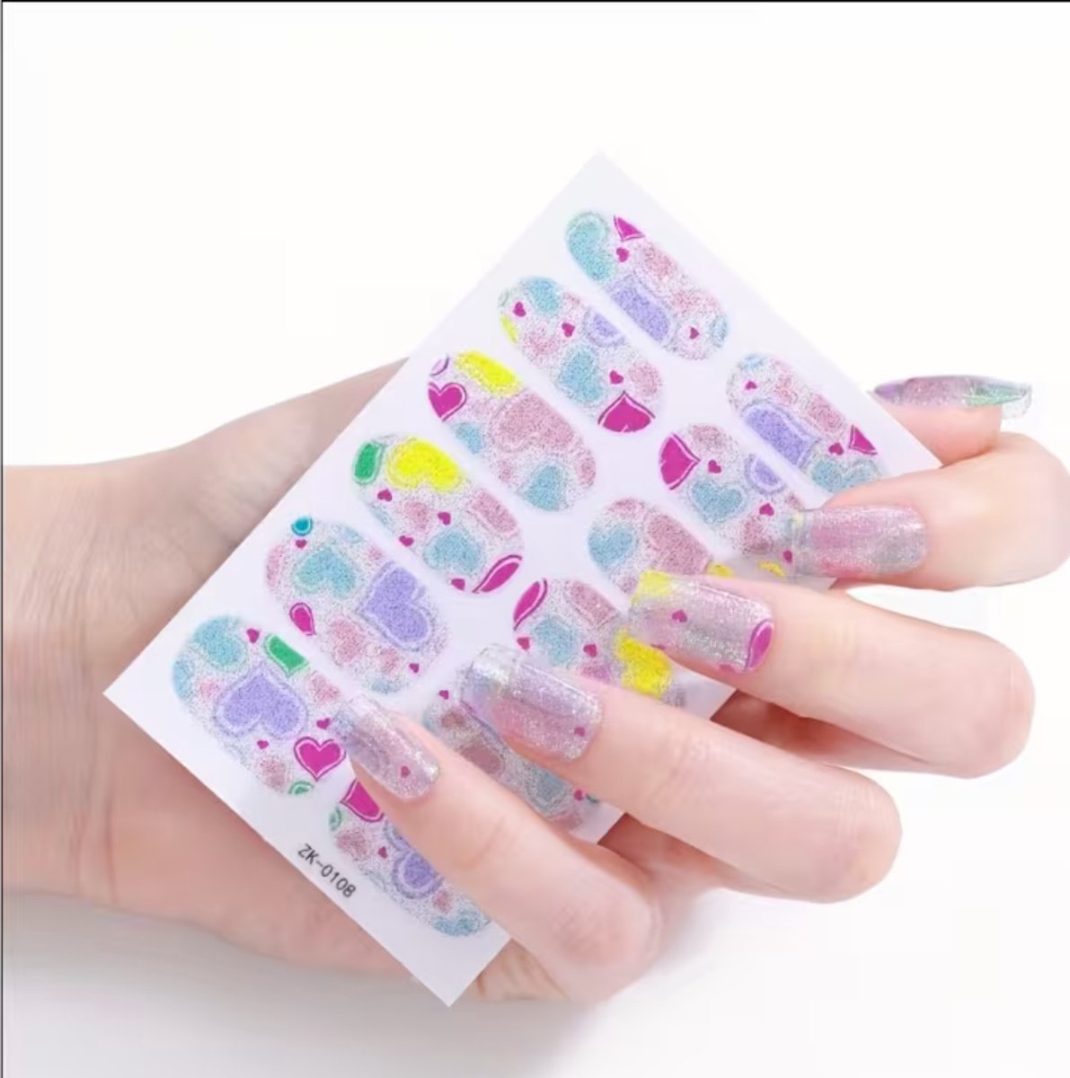 GUAPÀ® Nagelstickers & Nail wraps - 108 Pcs
