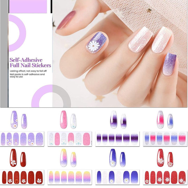 Nail Wraps Nagelstickers 22 pcs | Glitters