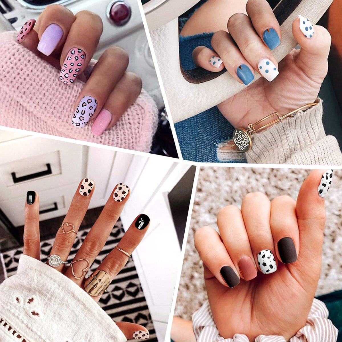 Nail Wraps Nagelstickers 20 pcs | Luipaard print