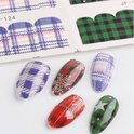 GUAPÀ® Nagelstickers & Nail wraps |  12 Vellen Nagelstickers met Kerst Vormen