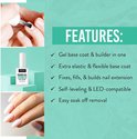 IBD Rubber Gel Clear 15 ML | HEMA & TPO Free