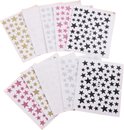 GUAPÀ® Nail Art Kerst Nagelstickers |10 glitter nagelstickers sterretjes