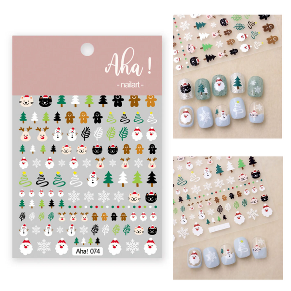 GUAPÀ® Nail Art Nagelstickers 1 velletje Kerst Nagel stickers