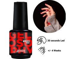 GUAPÀ® Gellak BORDEAUX Rood | Rode Gel Polish | 15ml Gel Nagellak | Bordeaux Rood | Professionele Gel Polish + Nagelvijl