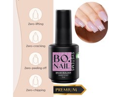 GUAPÀ® I.AM BIAB Builder Gel In A Bottle | BIAB Nagellak | Gelnagels Starterspakket | Nagellak | Gellak | HEMA Free | Builder Gel | 15 ml Violet Glitter