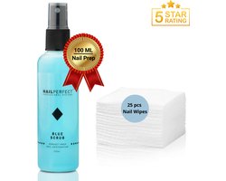 GUAPÀ® Nail Cleanser 100 ml | Nail Prep | Celstofdeppers Nagels | Nagel Ontvetter | Gellak | BIAB | Acryl Nagels | Blue Scrub 100 ml Nagel Ontvetter Nail Cleanser