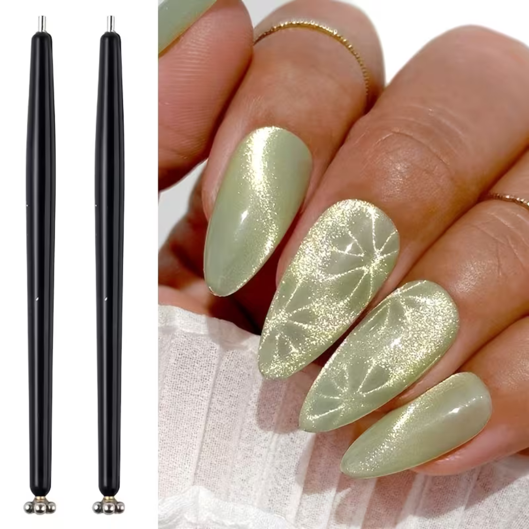 Gellak Cat Eye Magneet | 2 Diverse Cat Eye Magneten