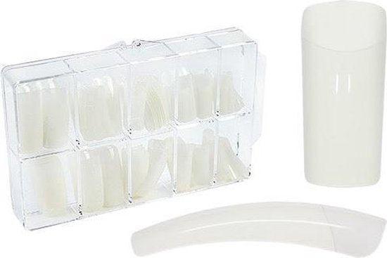 ISO Products Nageltips Set - Transparant - Acryl nagels en Gelnagels - 100 Stuks