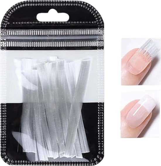 GUAPÀ® Nagelreparatie Glasvezel Zijde Wrap | Nagel folie | Nagelreparatie Tape | Gescheurde nagels herstellen | Fiberglass Nails | 10 zijde wraps strips