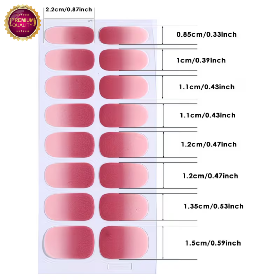 Nail Wraps Nagelstickers 6 Vellen | Nagellak Wraps