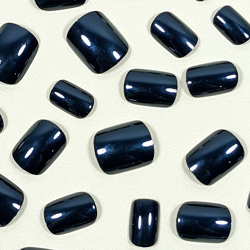 GUAPÀ® Plaknagels | 24 stuks valse nagels | Zwart