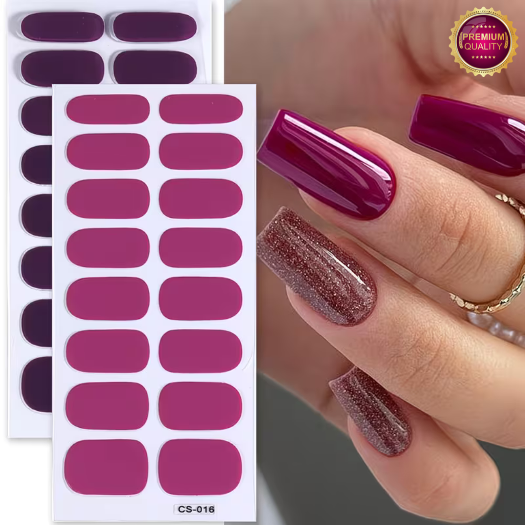 Nail Wraps Nagelstickers 6 Vellen | Nagellak Wraps