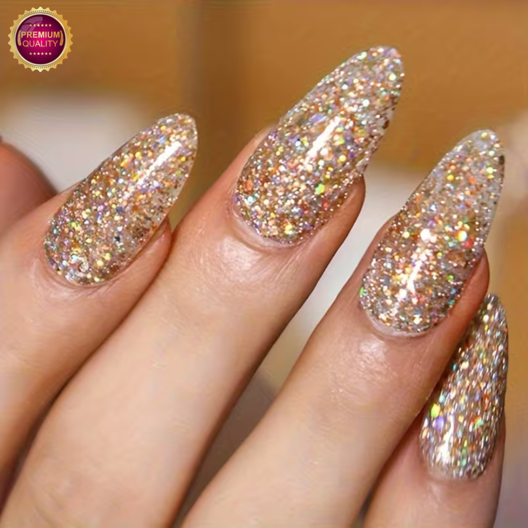 Plaknagels 288 Pcs Diverse Pastel Kleuren | Almond Nagel Tips