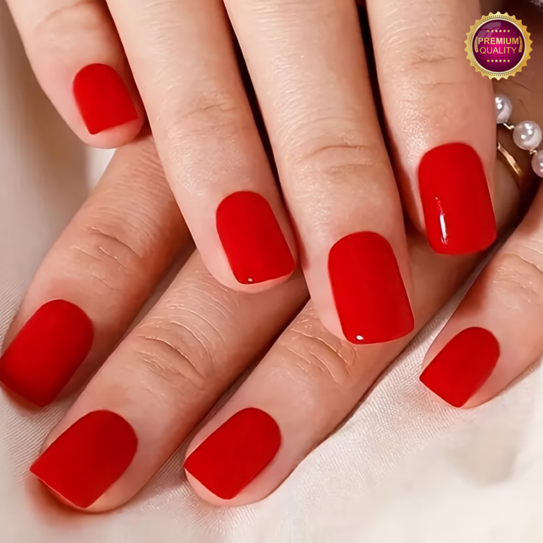 Plaknagels 588 Pcs Diverse Kleuren | Korte Nagel Tips