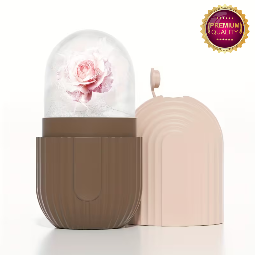 Gezicht ijs roller Brown | Ice Roller | Gezichtroller | ijs contouren | Face Icing