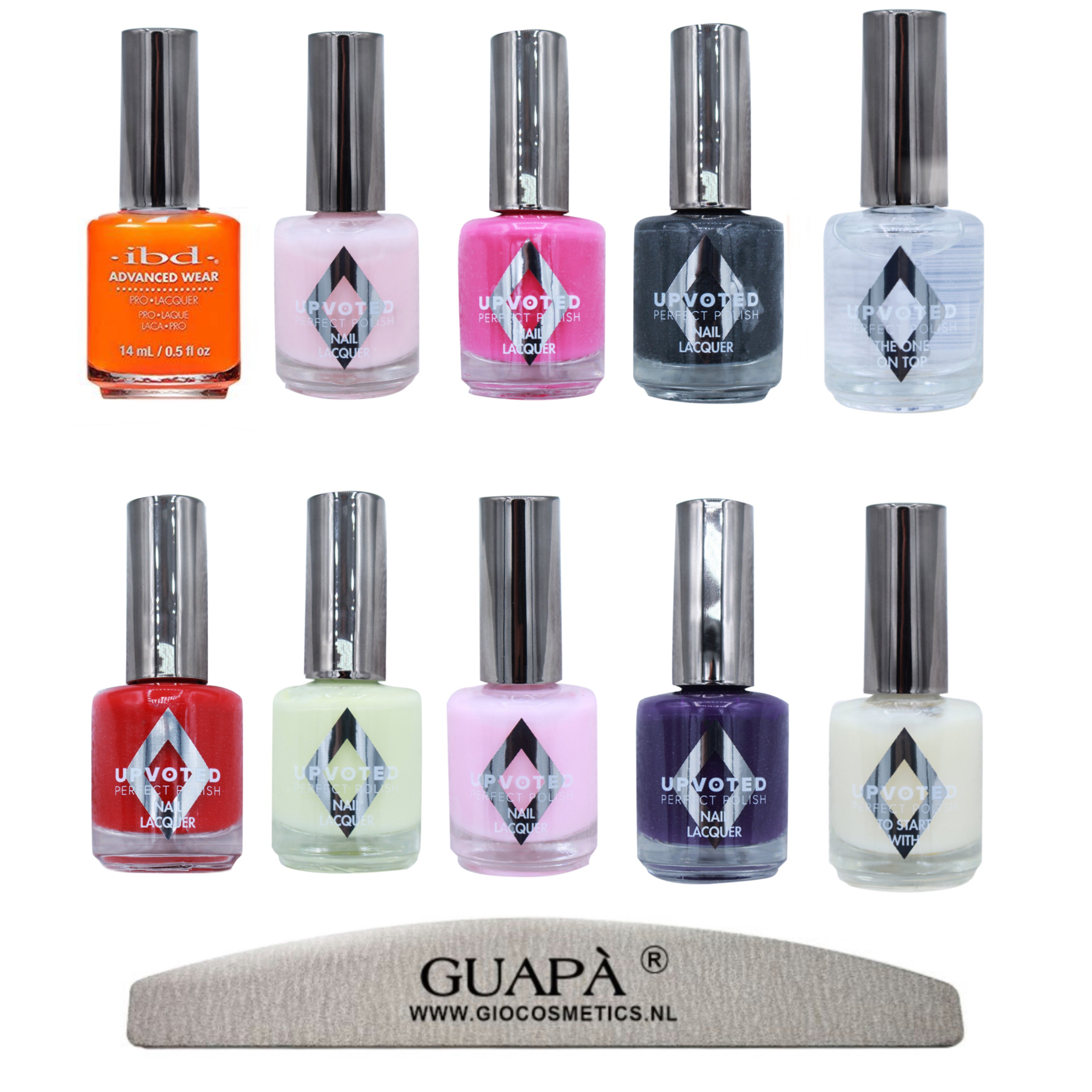 UPVOTED Nagellak set | 8 kleuren