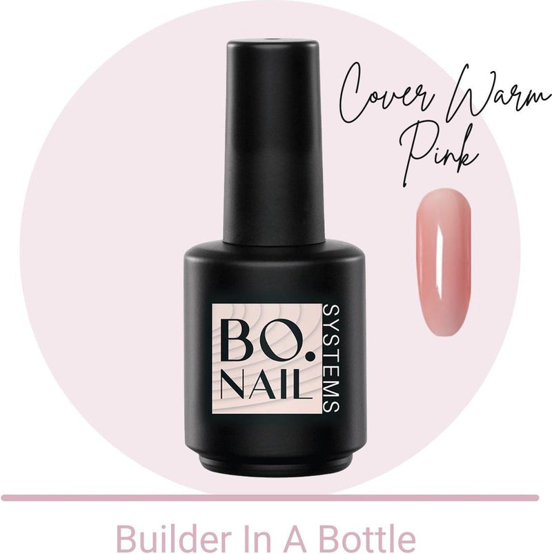 BO. NAILS Builder In A Bottle | BIAB Cover Warm Pink