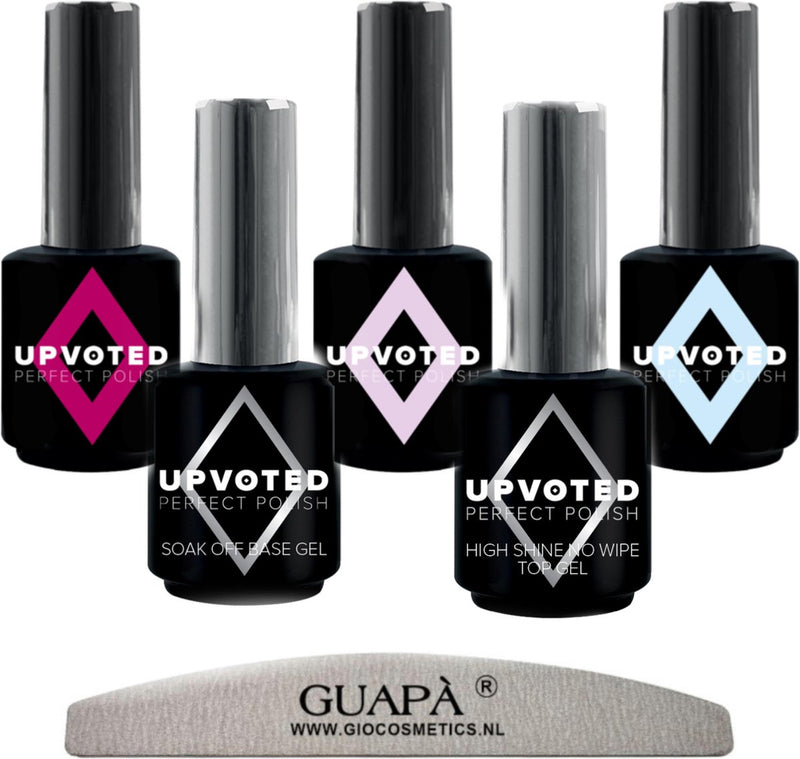 UPVOTED Gellak Color Starterspakket | 5 Delig