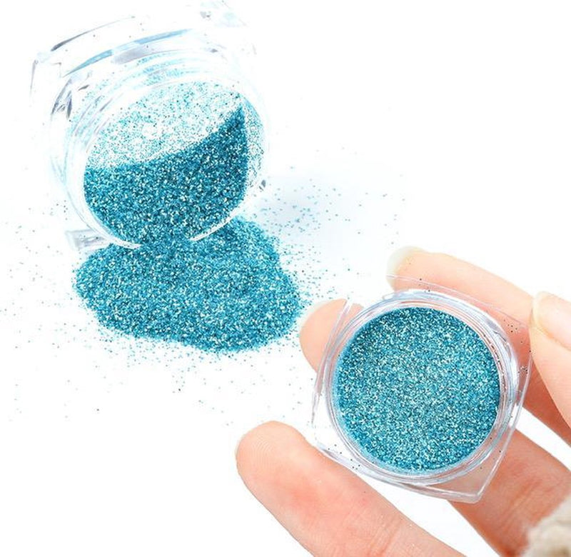 GUAPÀ® Nagel Glitter Poeder | Turquoise