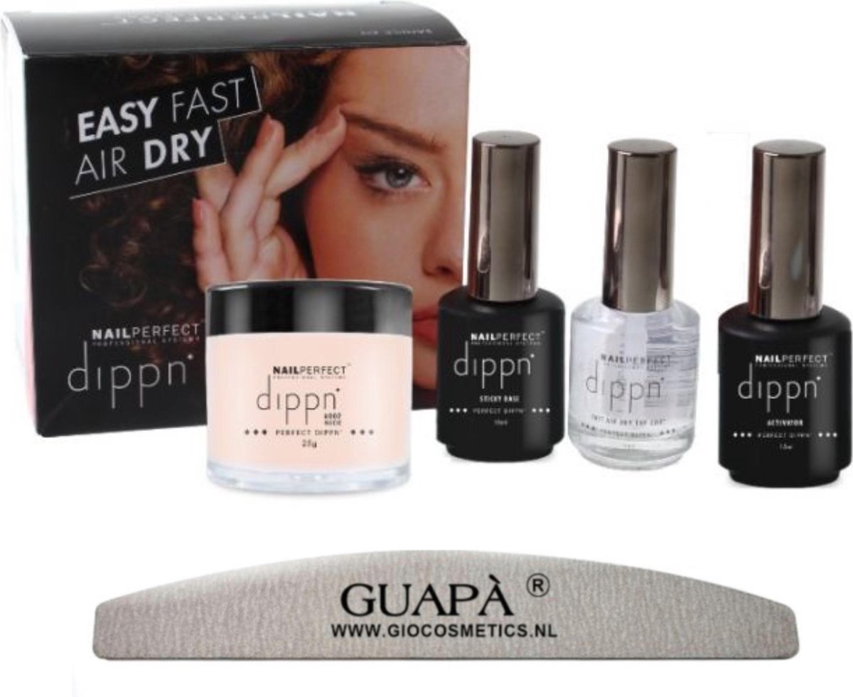 Nail Perfect Acryl Nagels Dip Poeder Starterskit | Nude