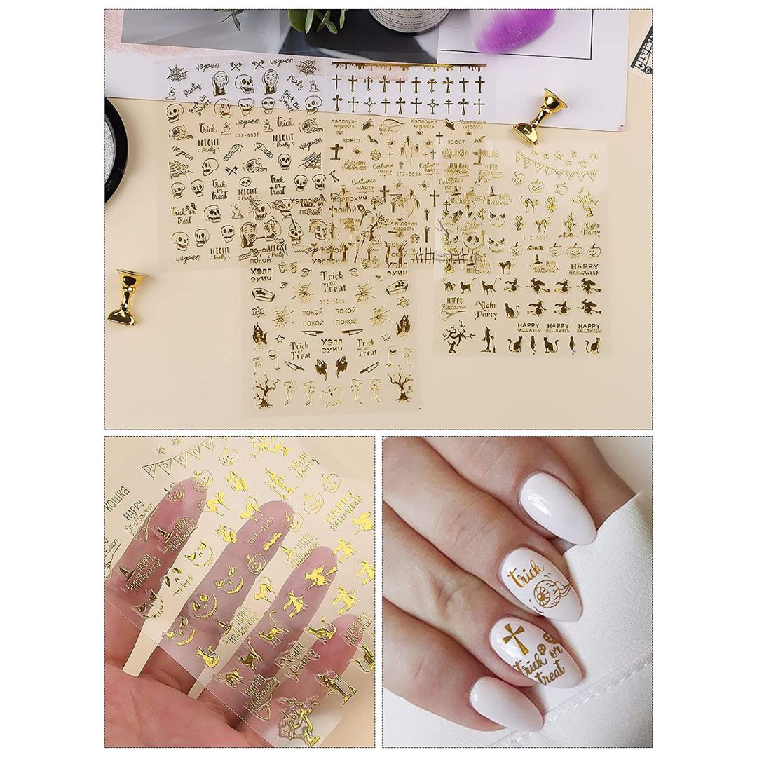 GUAPÀ® Nagel Stickers Halloween | 12 Sheets