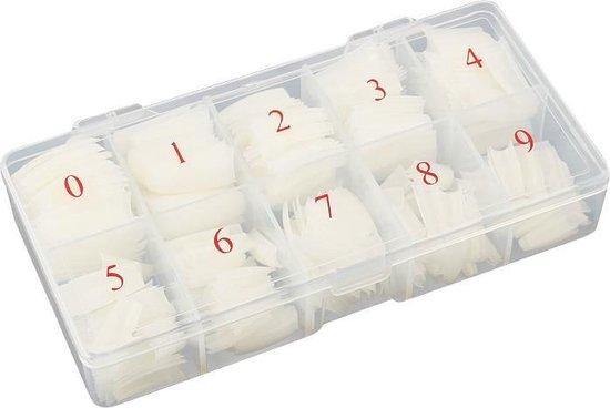 GUAPÀ Kunstnagels Naturel 500 Stuks (piece) Blister­verpakking - Gio Cosmetics