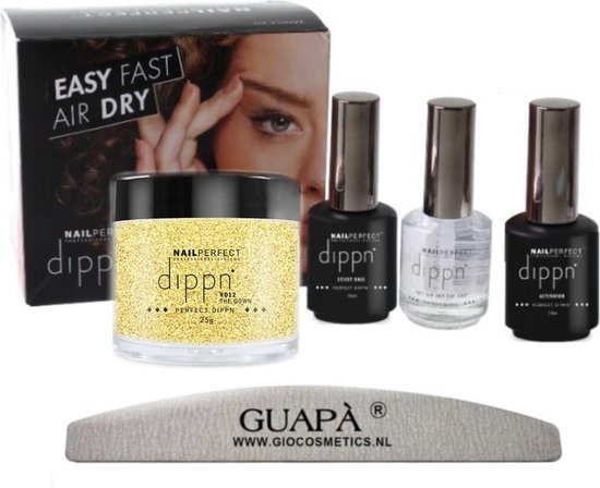 GUAPÀ® Acryl Nagels Dip Poeder Starterskit | The Gown