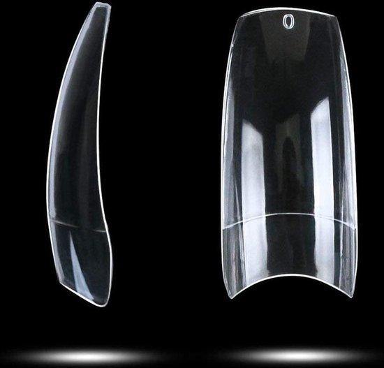 GUAPÀ Kunstnagels Transparant 500 Stuks (piece) Blister­verpakking - Gio Cosmetics