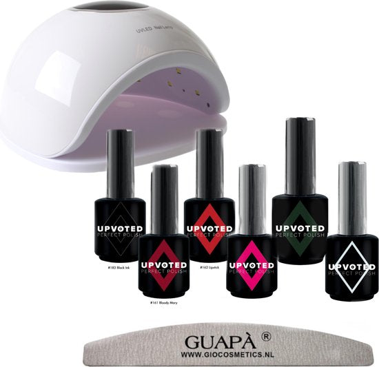 UPVOTED Gellak Starterspakket Colored | 8 Delig