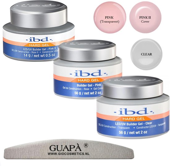 IBD Builder Gel | UV / LED | 3 x 56 gr