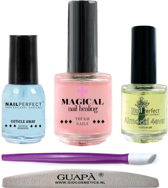 GUAPÀ® Nagelverharder Nail Essentials Set | Beschadigde Nagels