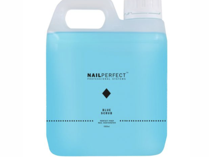 NailPerfect Blue Scrub 1000ml - Vocht on-trekker - Gio Cosmetics