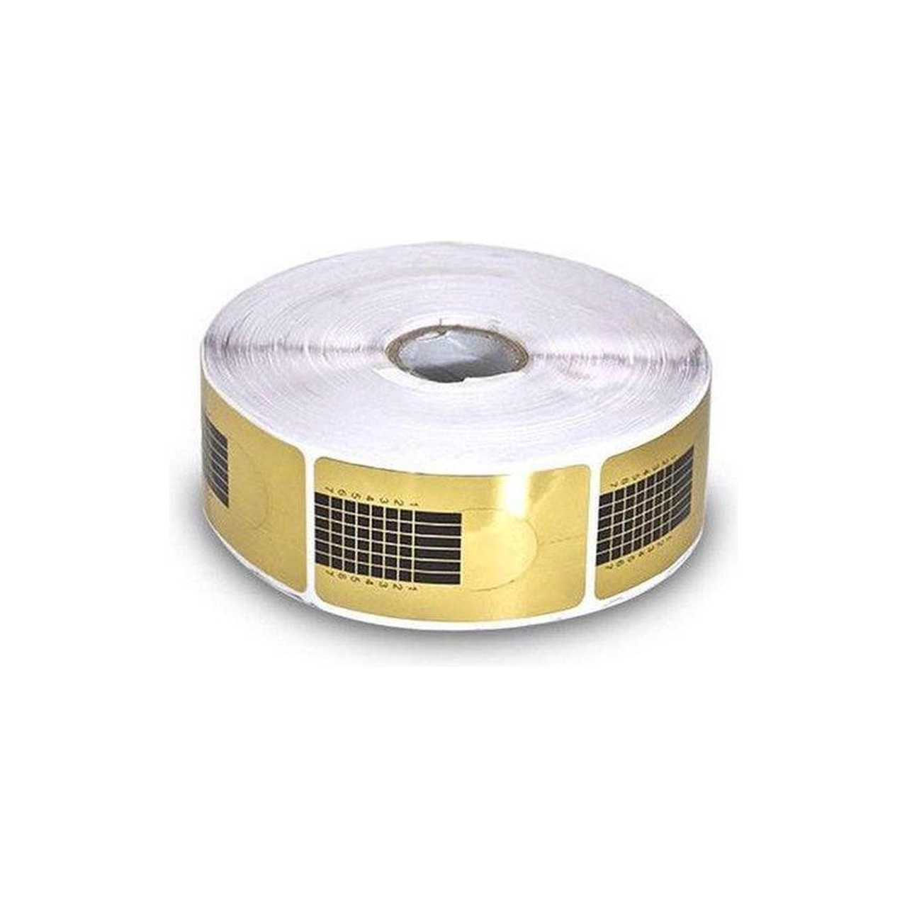 Acryl Sjabloon Rol Goud - 500 stuks - Gio Cosmetics