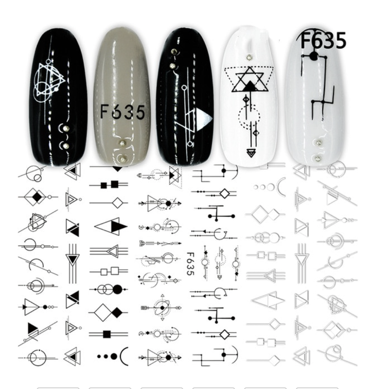 Nagel 3D Stickers Lines Nail Art - Gio Cosmetics