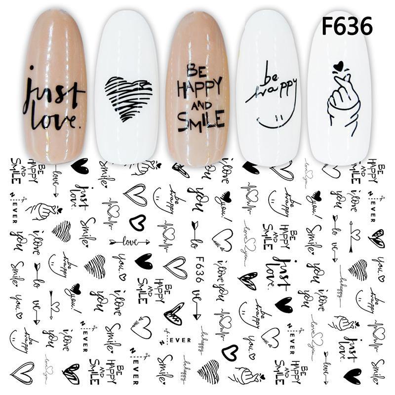 Nagel stickers 3D - Gio Cosmetics