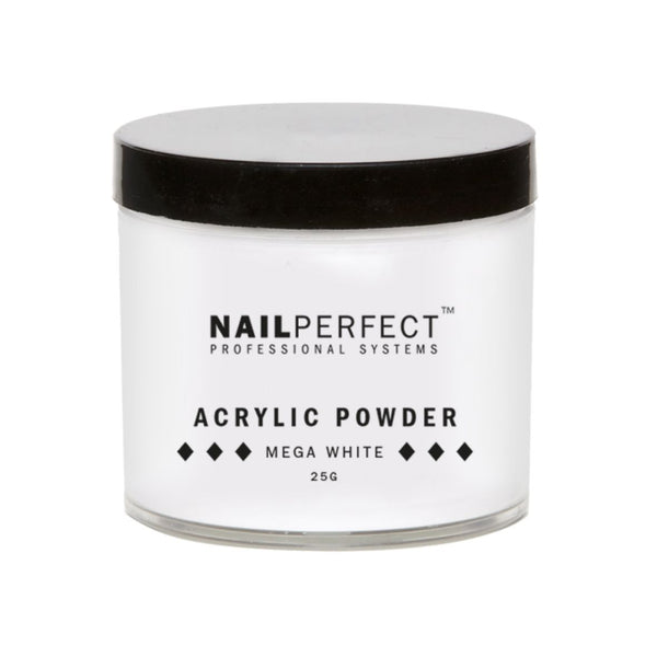 Nail Perfect Acrylic Powder Mega White | 25 gr
