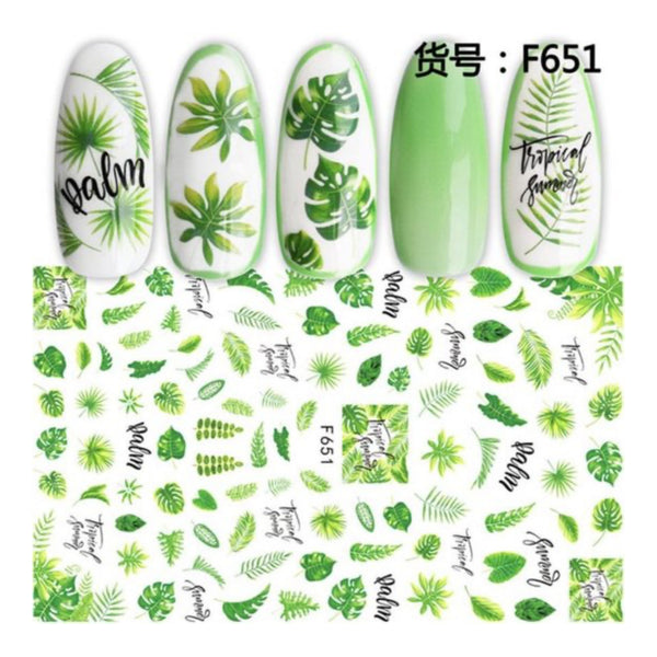 GUAPÀ® Nail Art 3D Stickers | Green